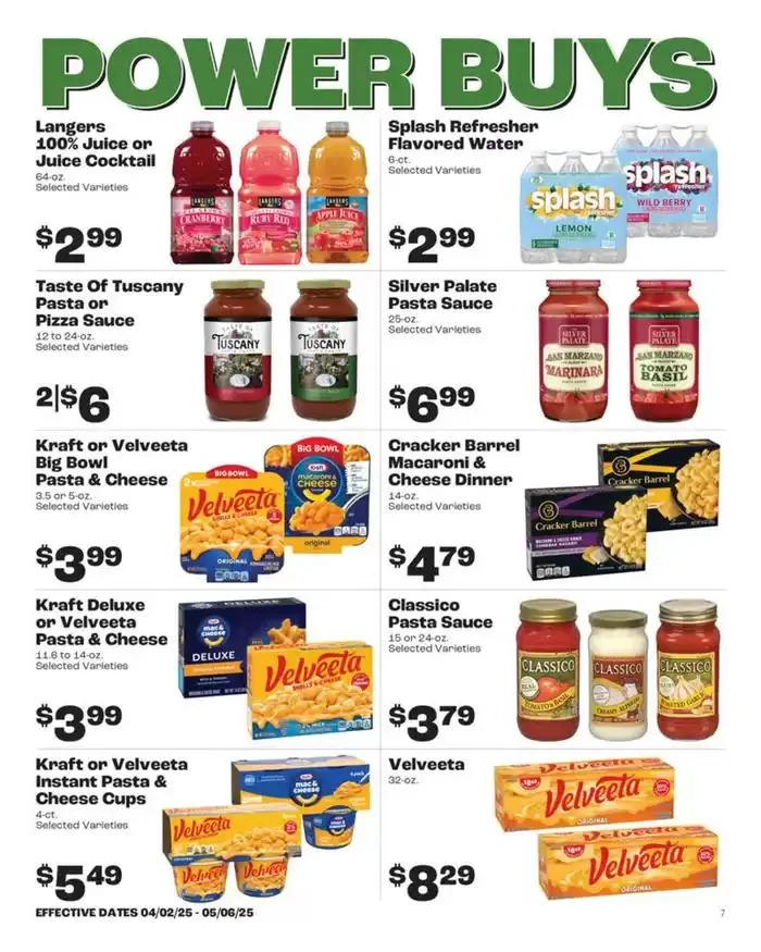 Weekly ad Rosauers Monthly Power Buys from April 2 to May 6 2025 - Page 7