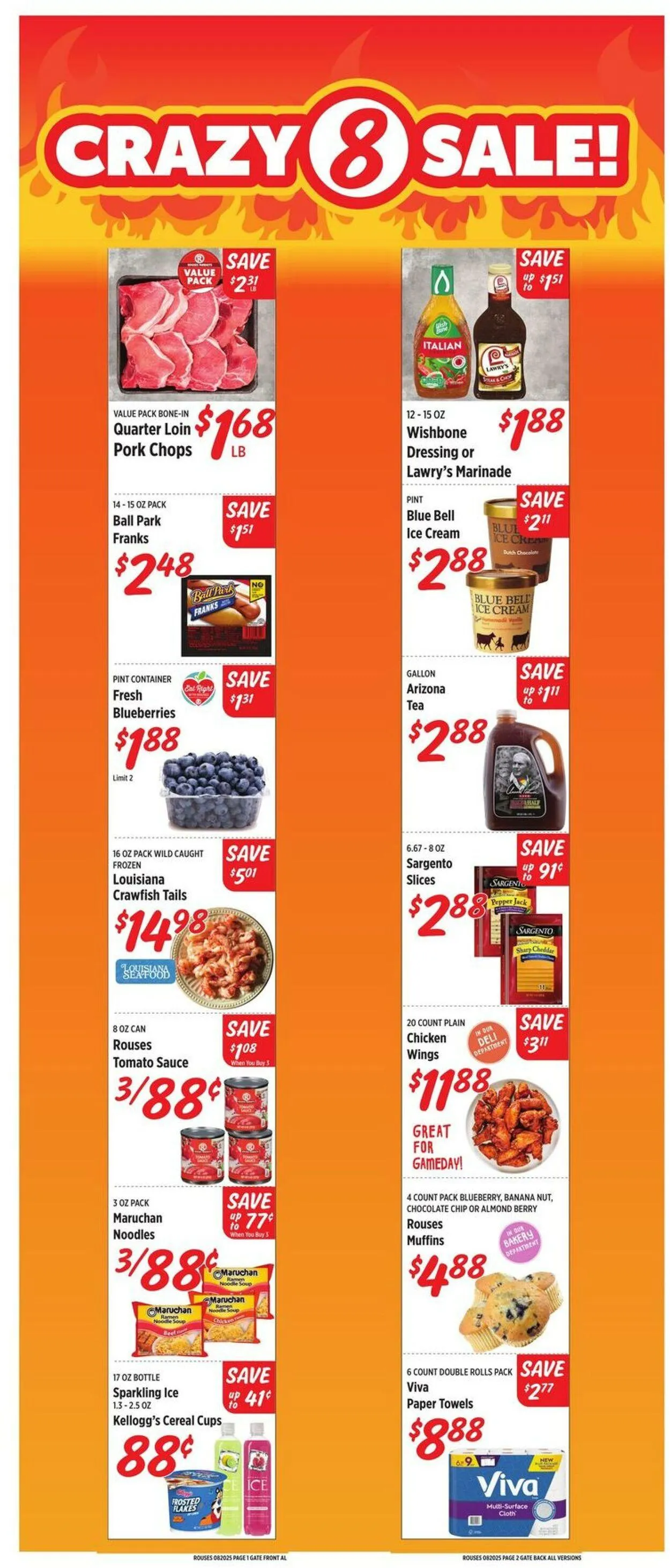 Weekly ad Rouses Current weekly ad from August 20 to August 27 2025 - Page 1