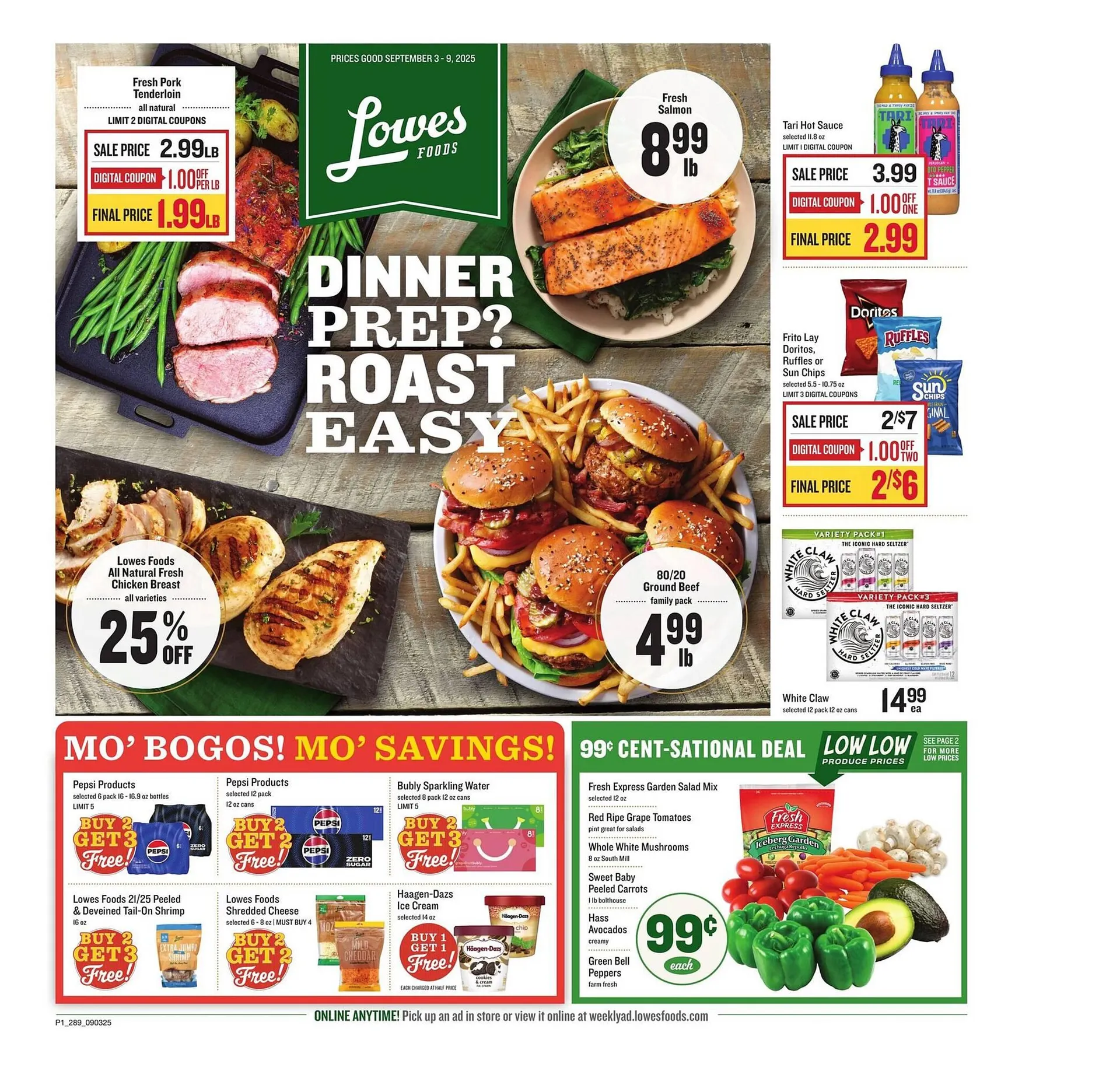 Weekly ad Lowes Foods weekly ad from September 3 to September 9 2025 - Page 1