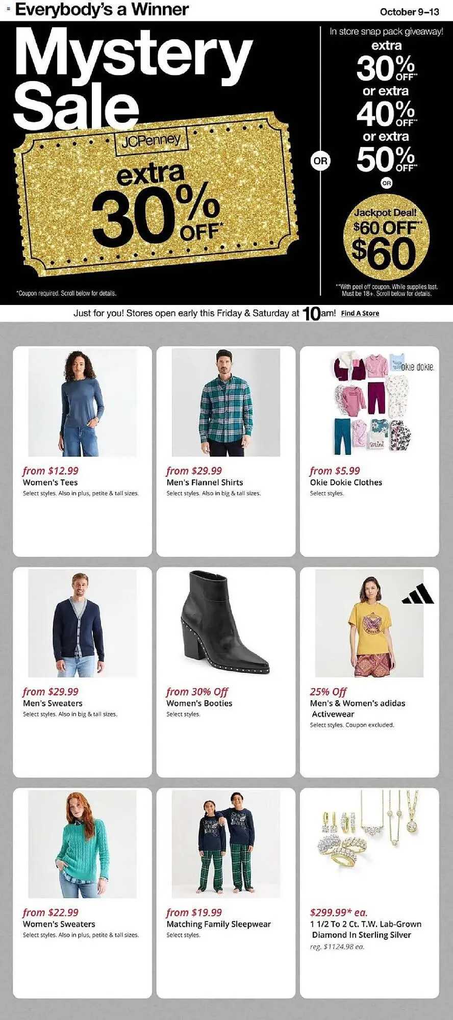 Weekly ad JC Penney weekly ad from October 9 to October 14 2025 - Page 1