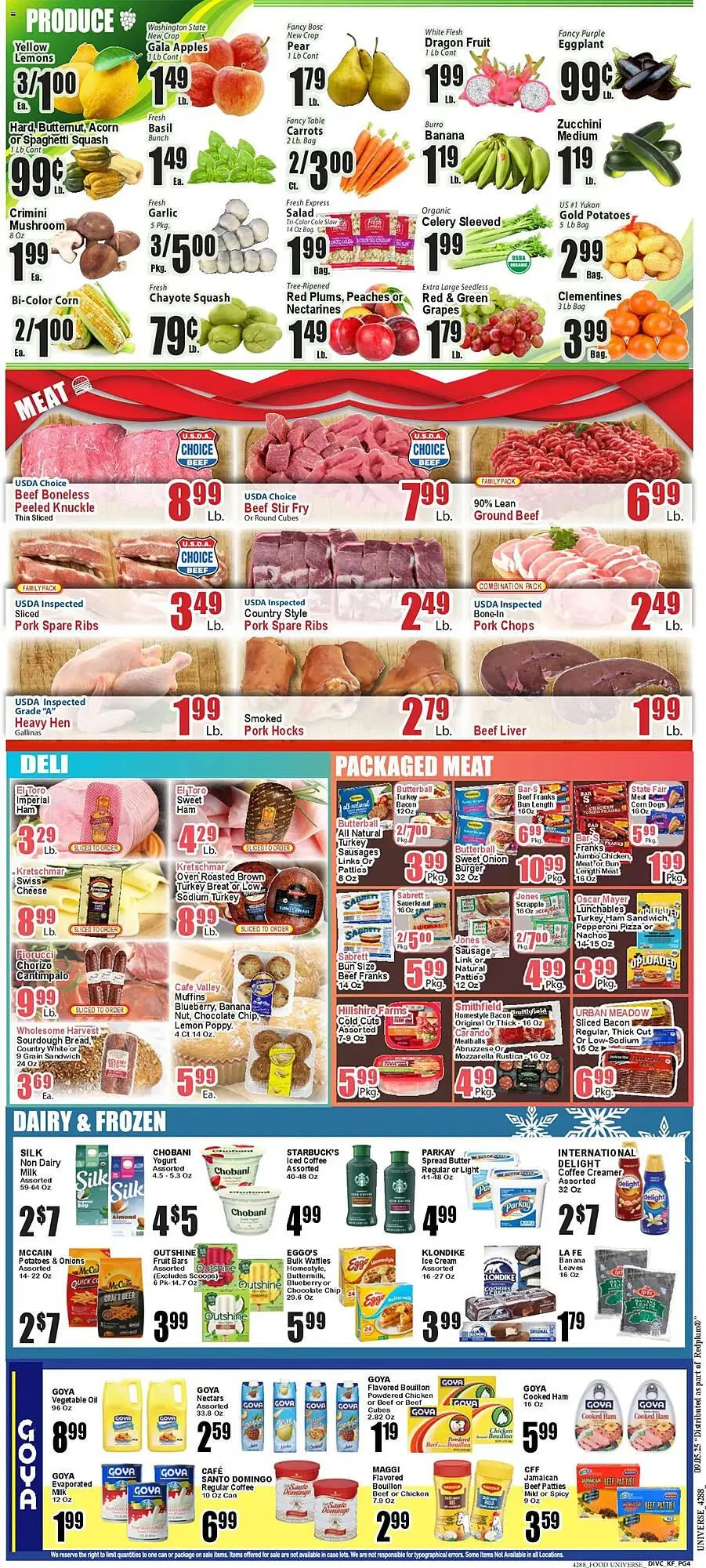 Weekly ad Food Universe circular from September 5 to September 12 2025 - Page 4