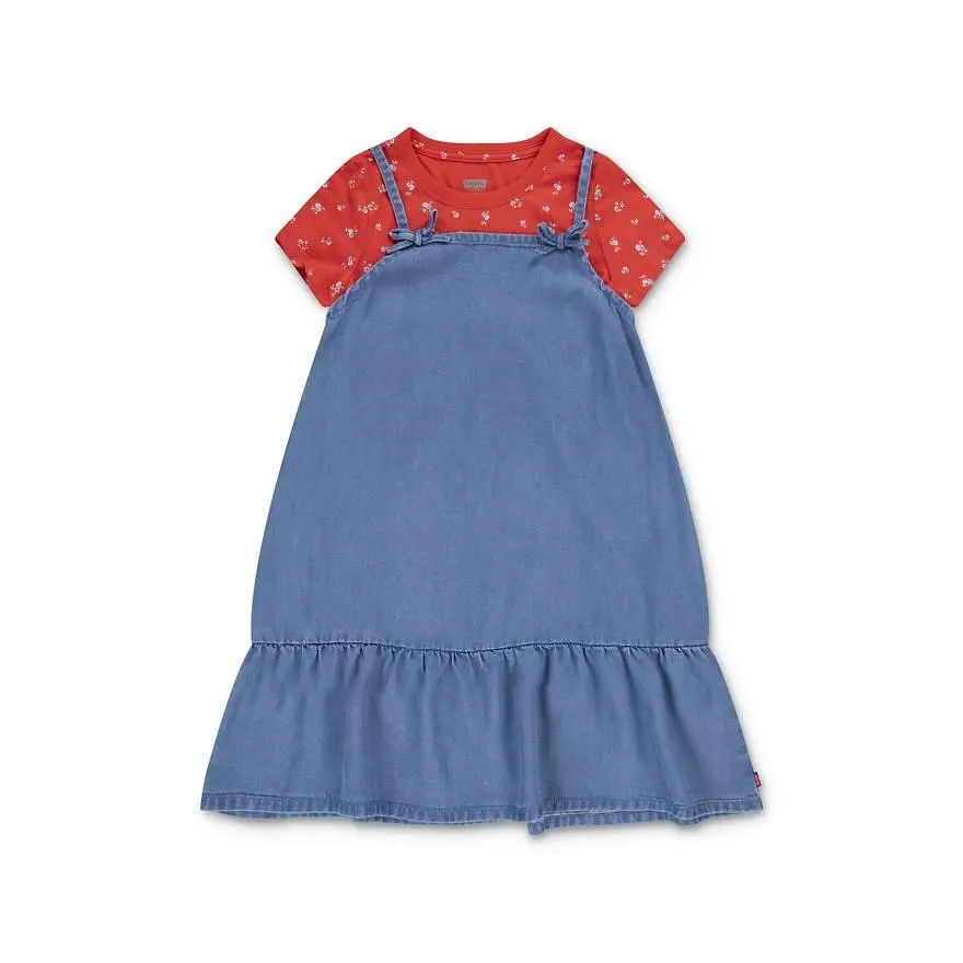 Layerable Dress With Tee Big Girls S-xl
