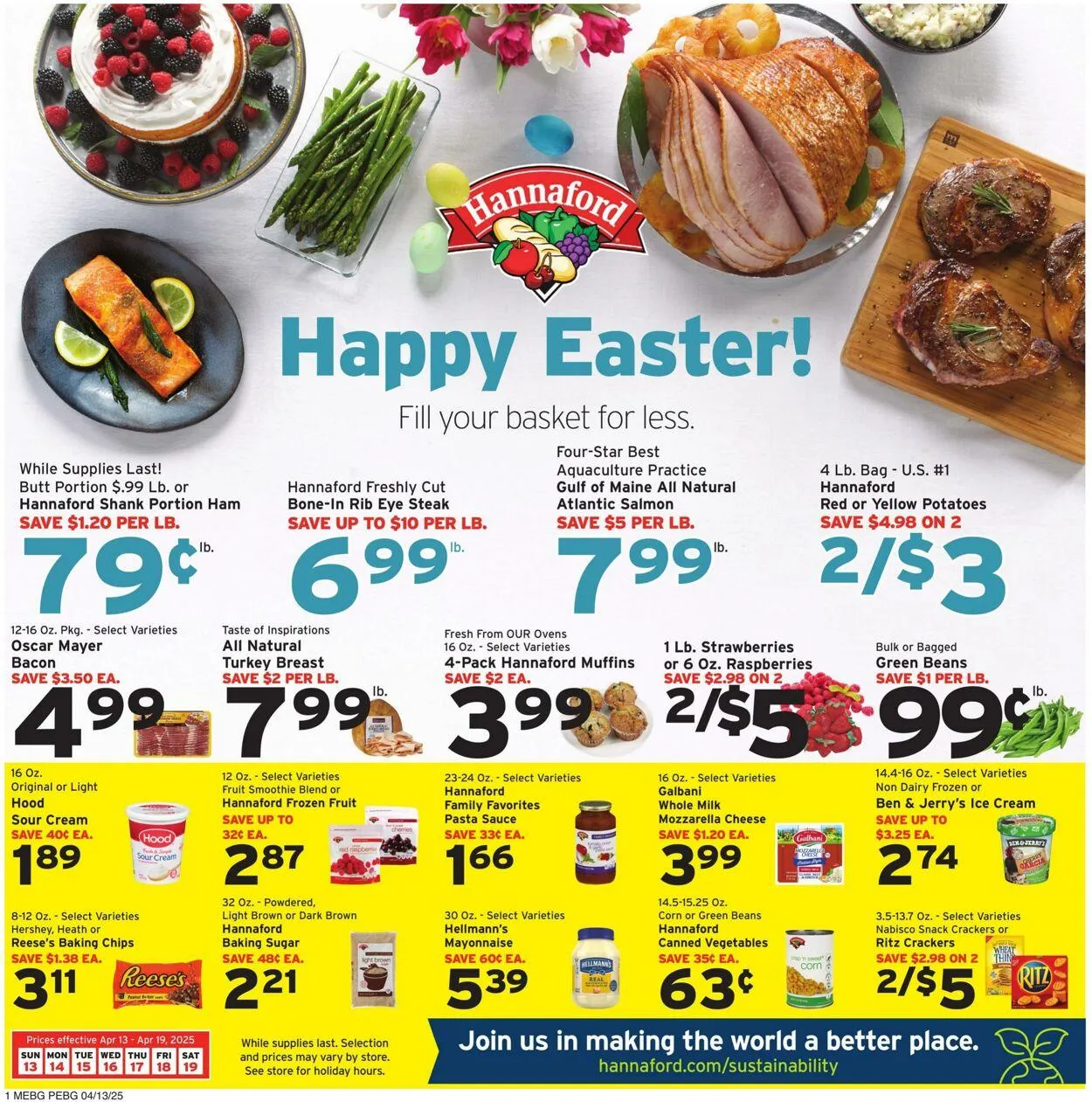 Hannaford Current weekly ad - 1