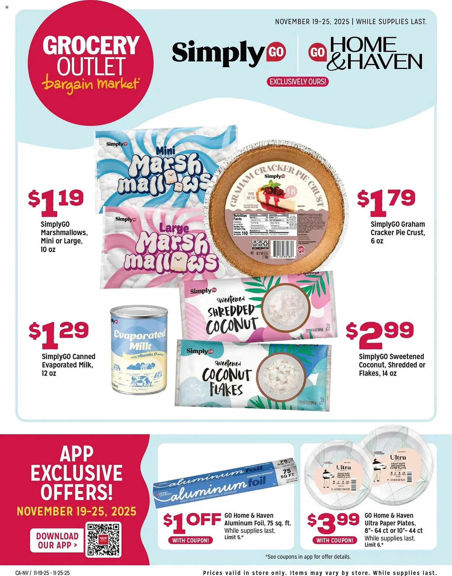 Weekly ad Grocery Outlet weekly ad from November 19 to November 26 2025 - Page 1