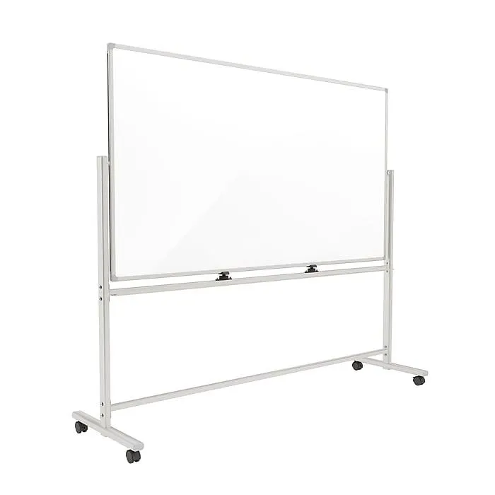 TRU RED™ Magnetic Painted Steel Mobile Dry Erase Board,