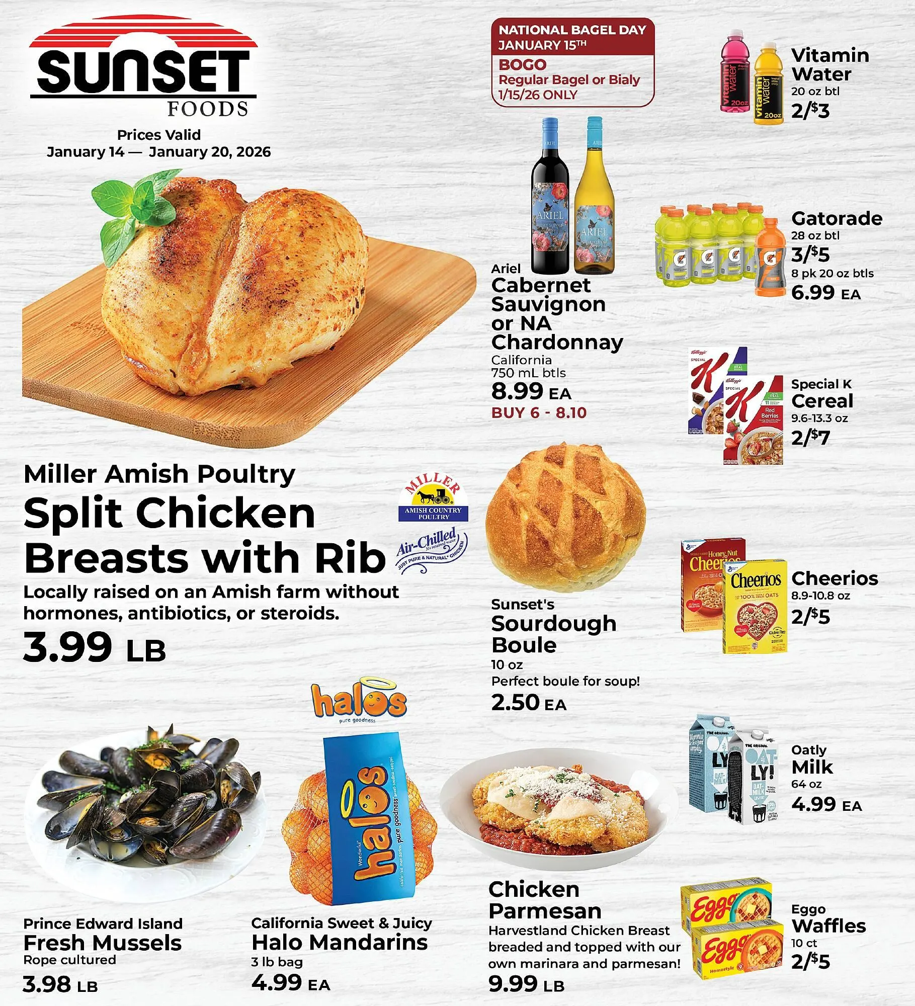 Weekly ad Sunset Foods weekly ad from January 14 to January 20 2026 - Page 1