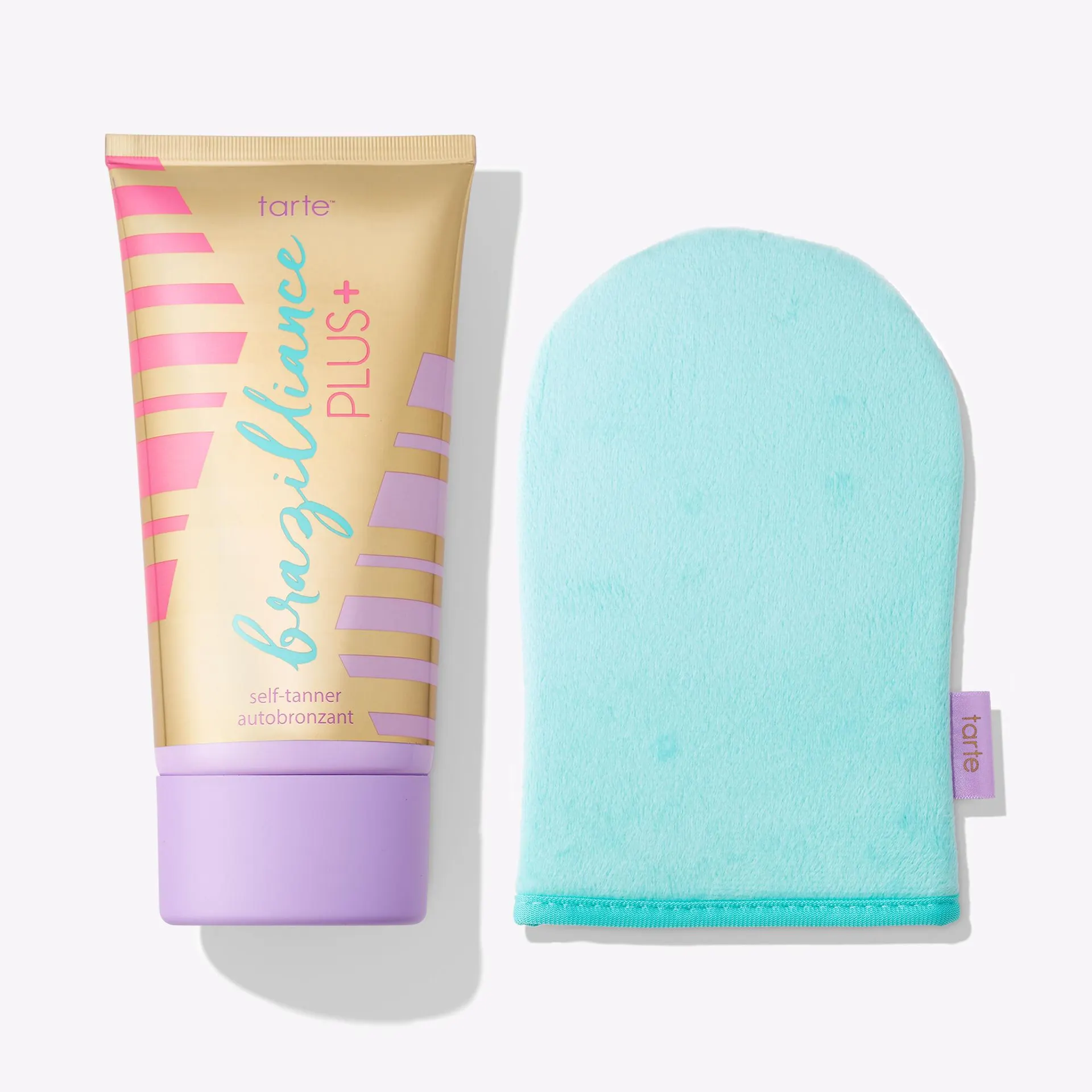 Brazilliance™ PLUS+ self-tanner with mitt