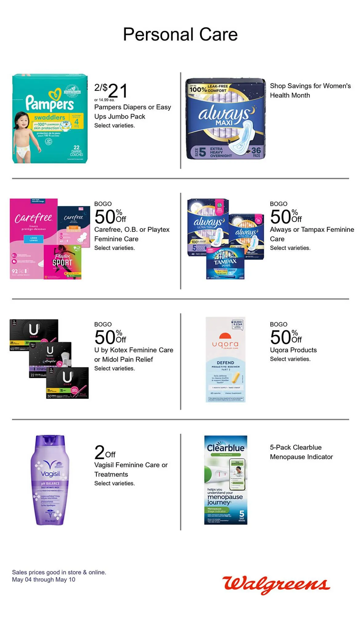Weekly ad Walgreens Weekly Ad from May 4 to May 10 2025 - Page 21