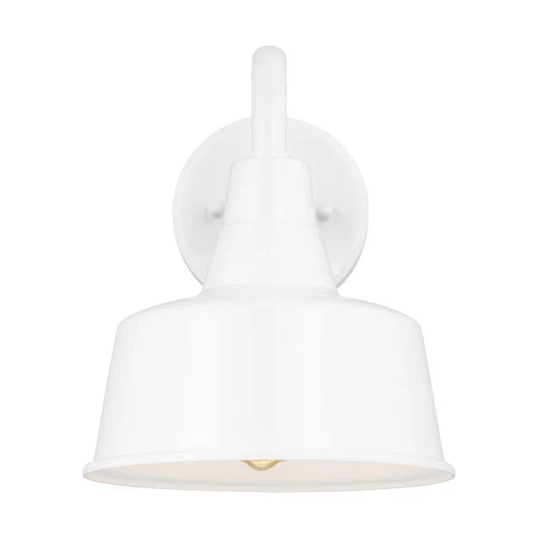 Blakeston Single Light Bell Outdoor Aluminum Wall Light