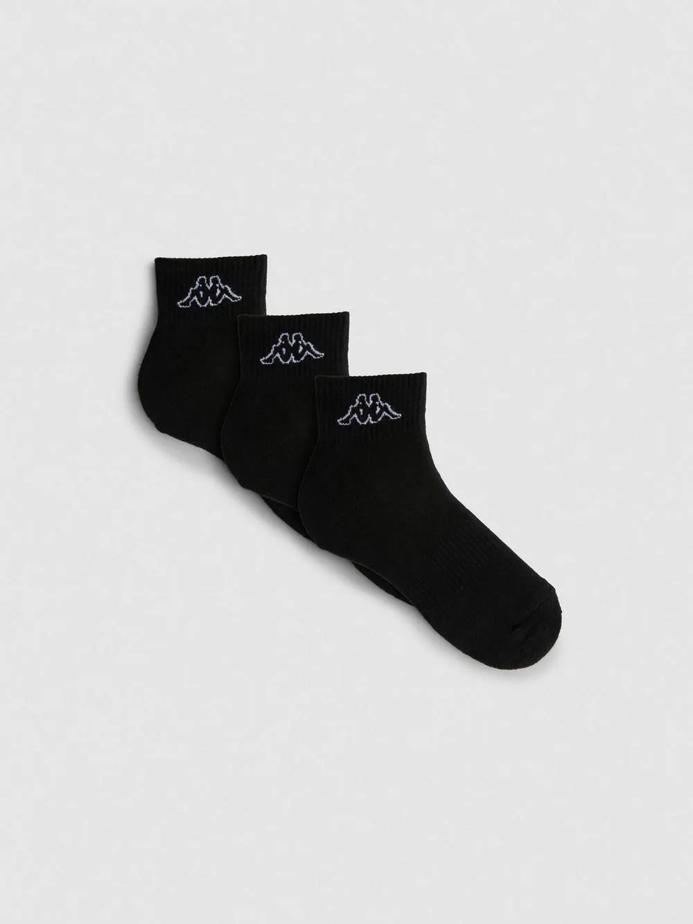 3-Pack Kappa x Primark Quarter Crew Socks