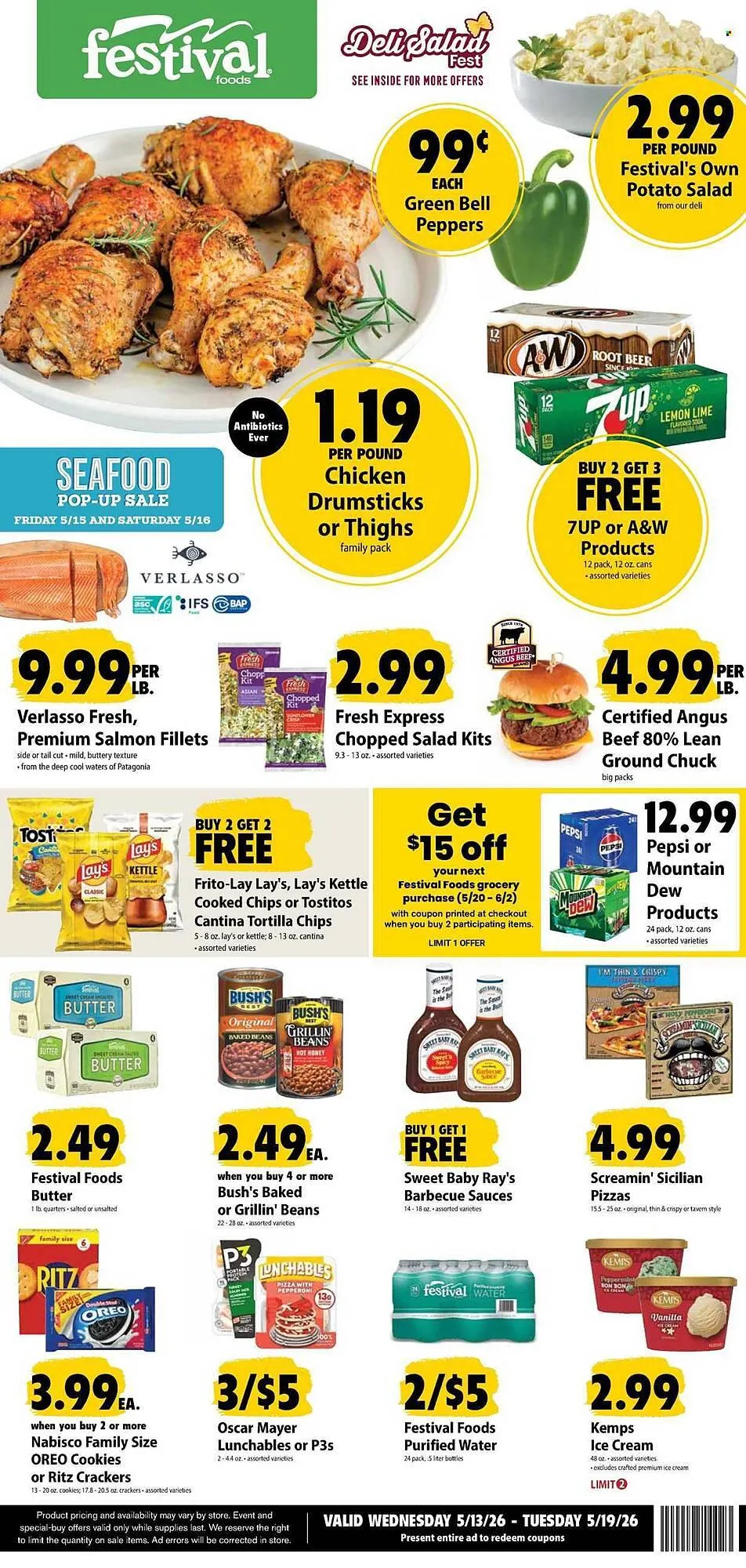 Weekly ad Festival Foods weekly ad from May 13 to May 19 2026 - Page 1