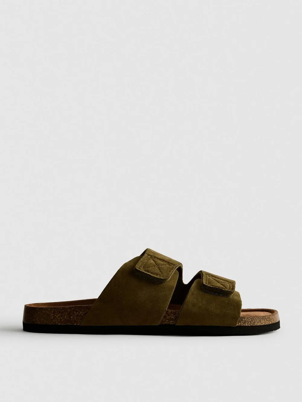 Two-Strap Chunky-Sole Sandals