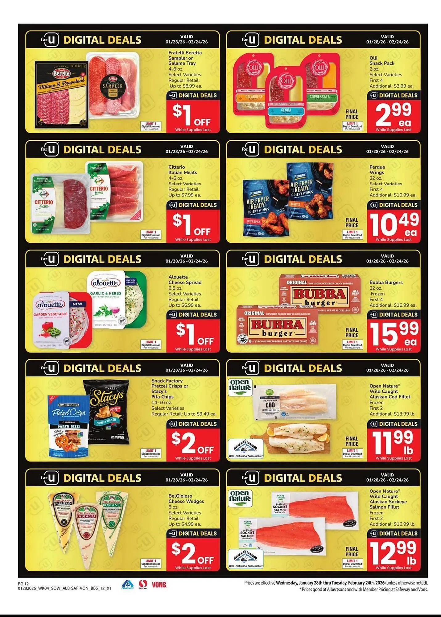 Weekly ad Safeway weekly ad from January 28 to February 24 2026 - Page 12