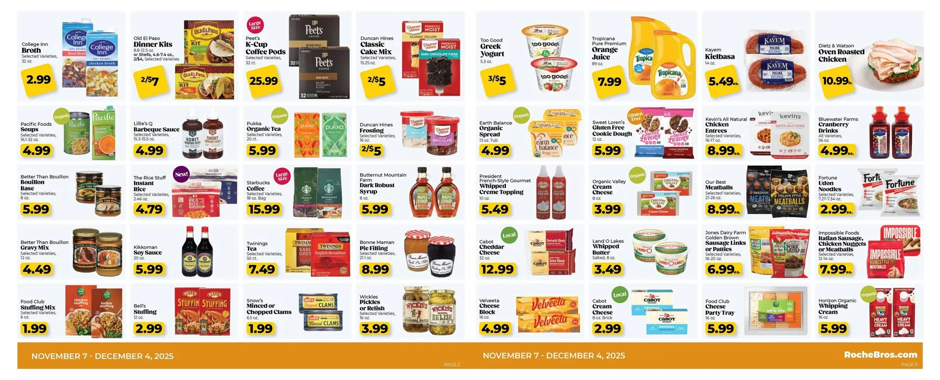 Weekly ad Roche Bros weekly ad from November 7 to November 13 2025 - Page 8
