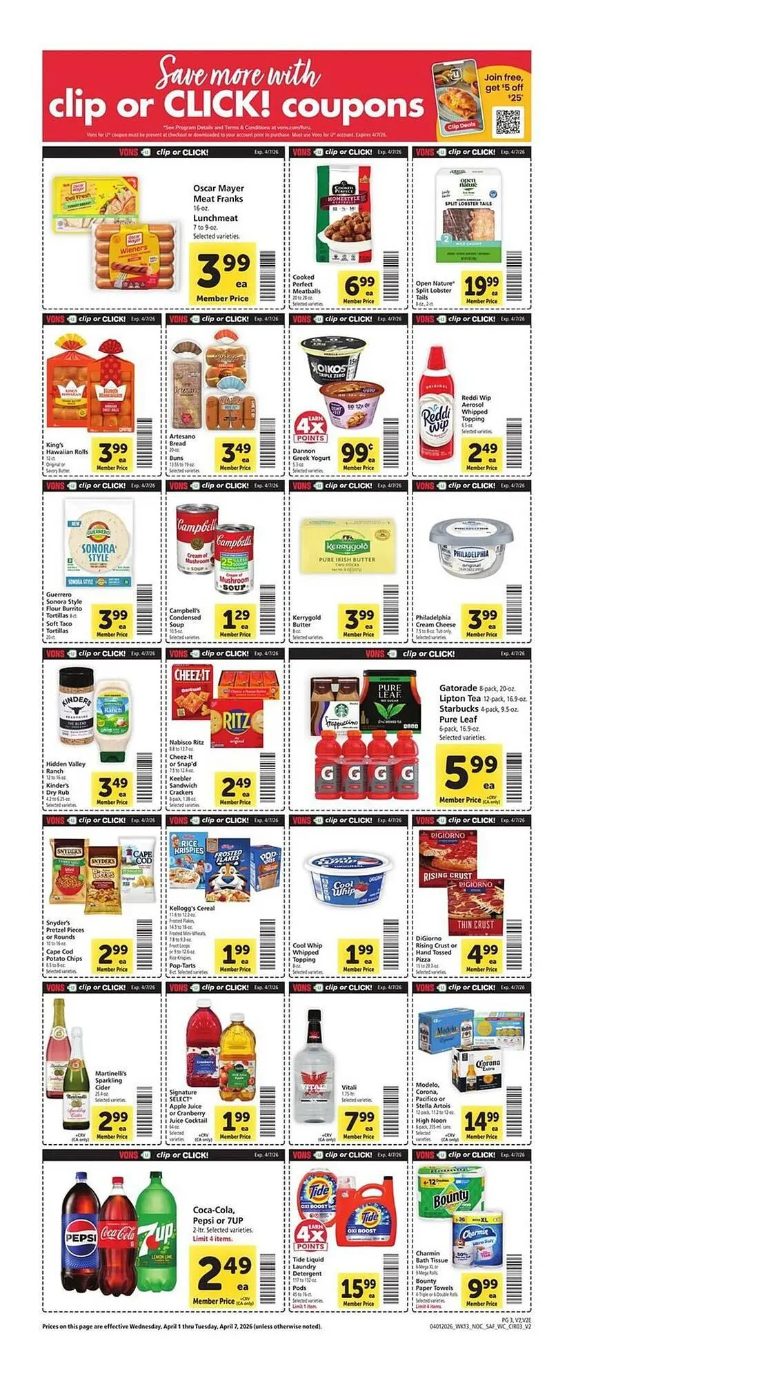 Weekly ad Vons weekly ad from April 3 to April 5 2026 - Page 5