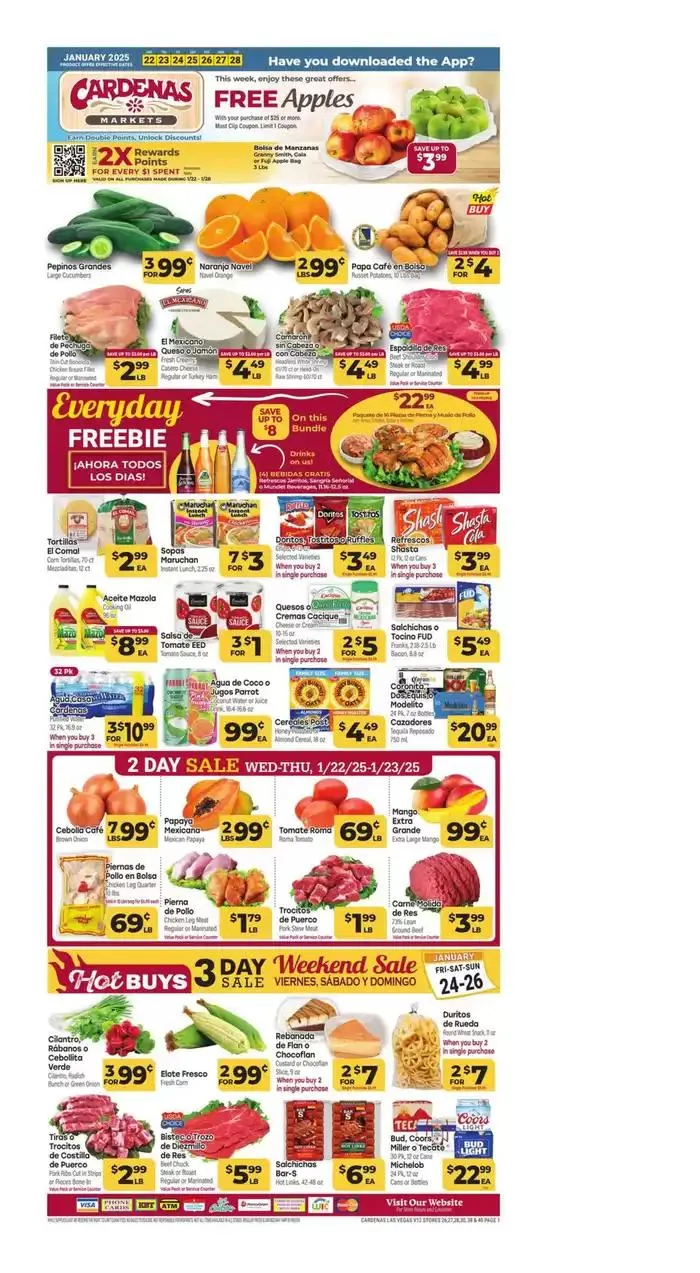Weekly ad Exclusive deals and bargains from January 22 to January 28 2025 - Page 1