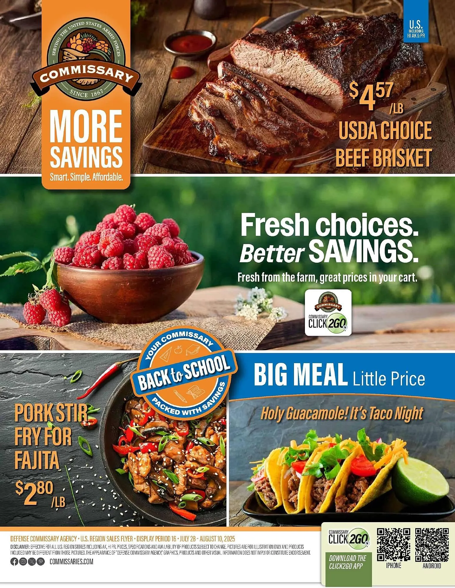 Commissary Weekly Ad - 1