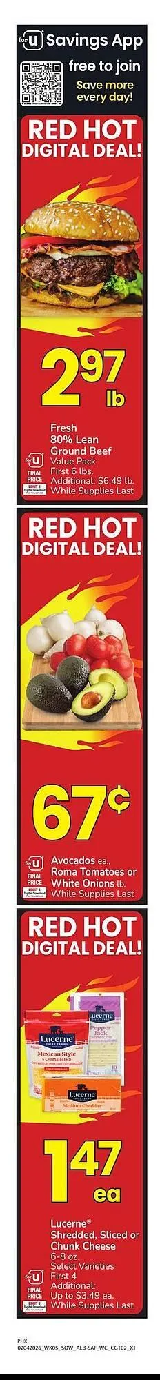 Safeway weekly ad - 1