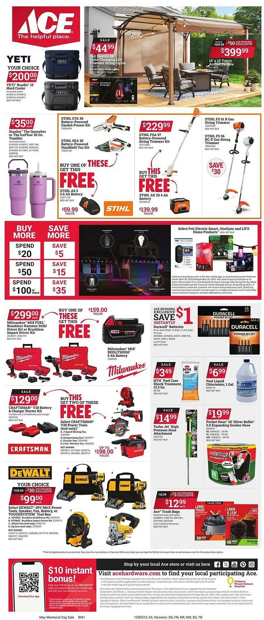 Weekly ad Ace Hardware Weekly Ad from May 13 to May 26 2025 - Page 4