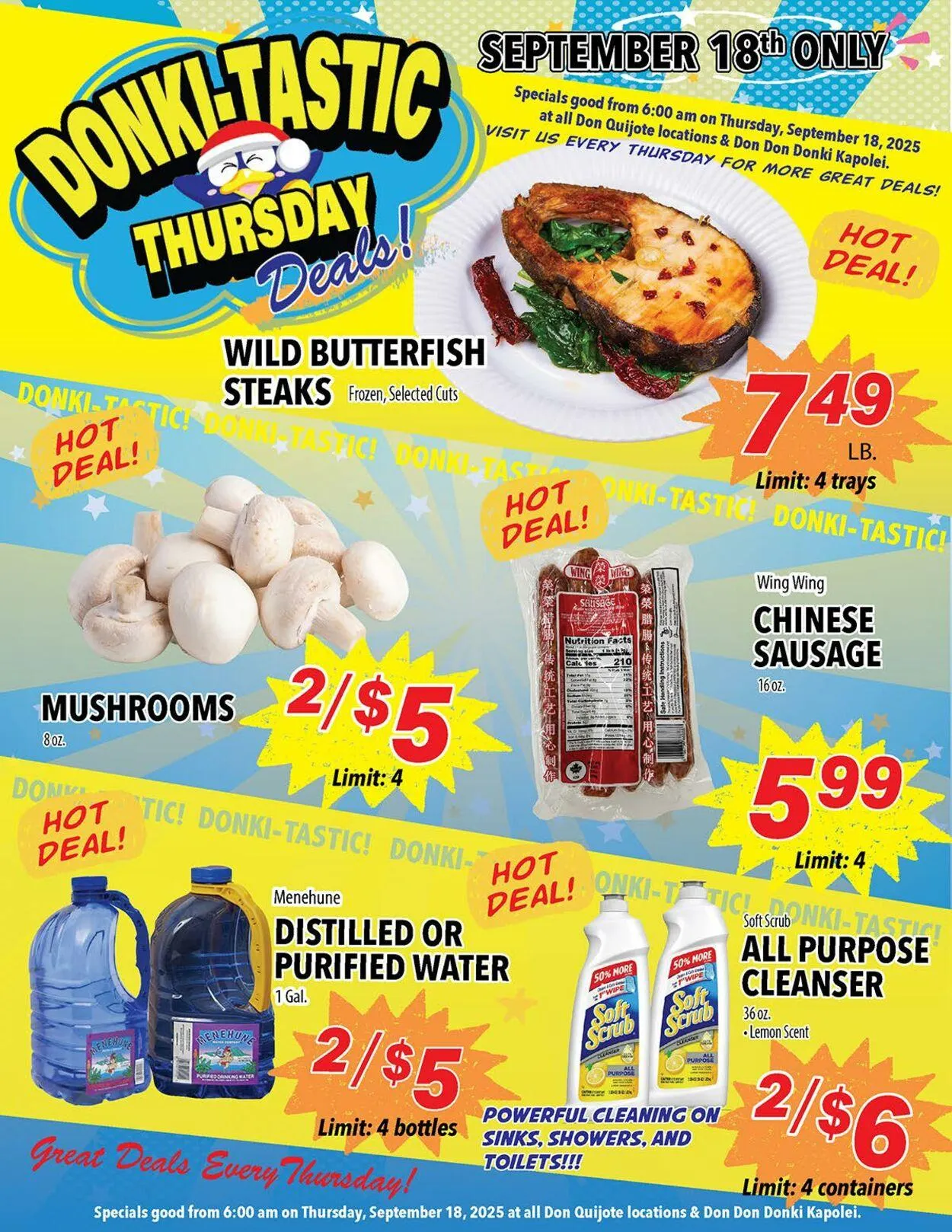 Weekly ad Don Quijote Hawaii from September 18 to October 2 2025 - Page 1