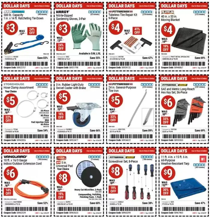 Weekly ad Harbor Freight Tools weekly ad from March 13 to March 26 2025 - Page 2