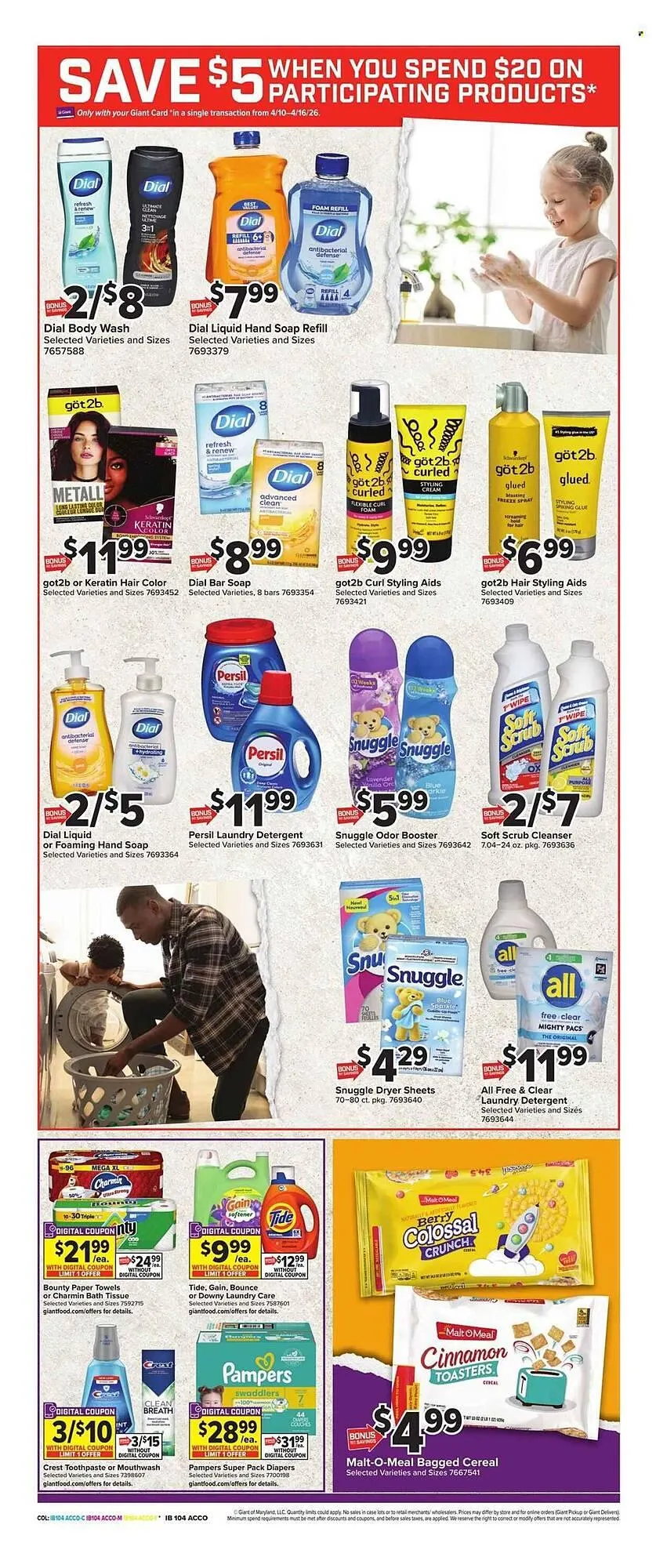 Weekly ad Giant Food weekly ad from April 10 to April 16 2026 - Page 9