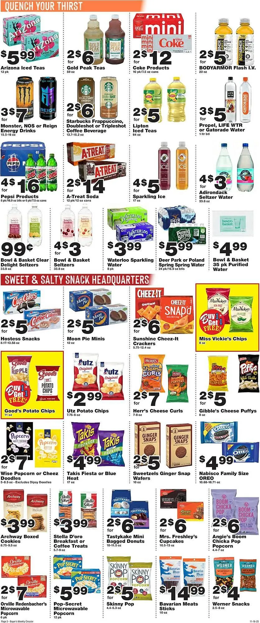 Weekly ad Boyer's Food Markets weekly ad from November 16 to November 22 2025 - Page 5