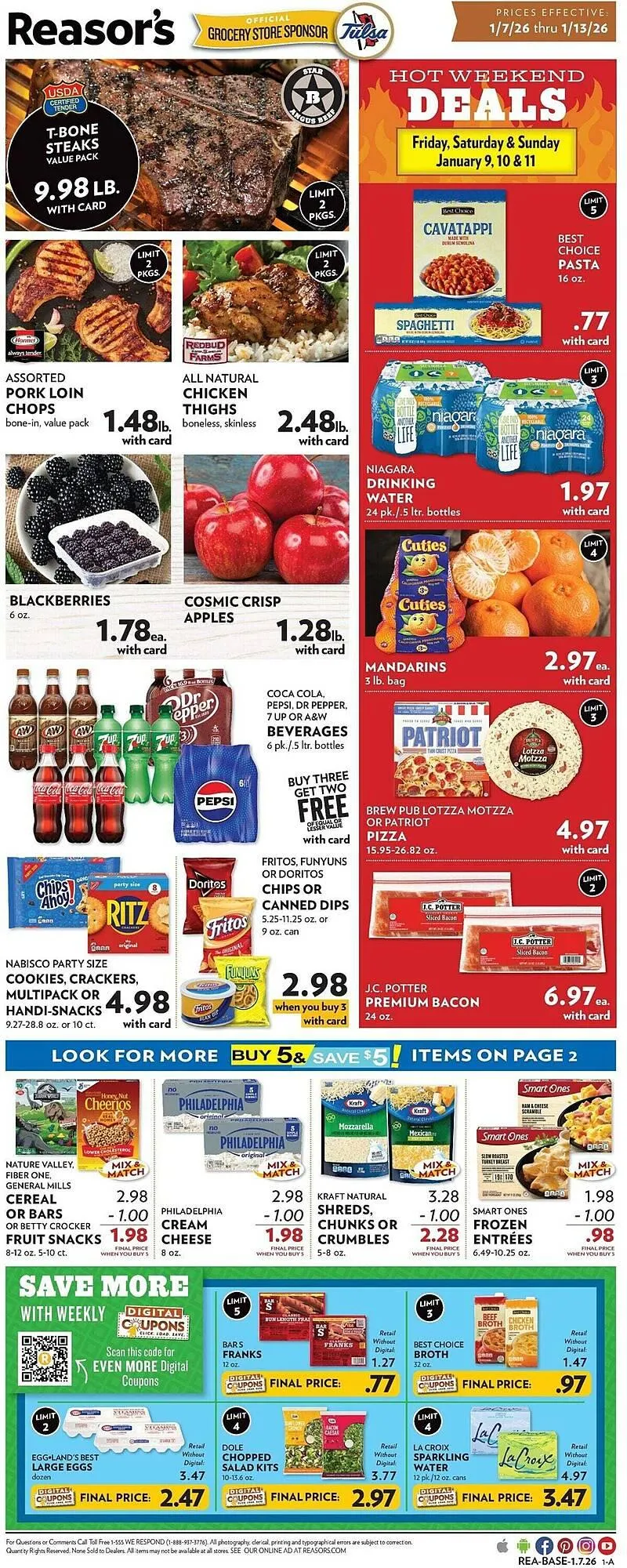 Reasors weekly ad - 1