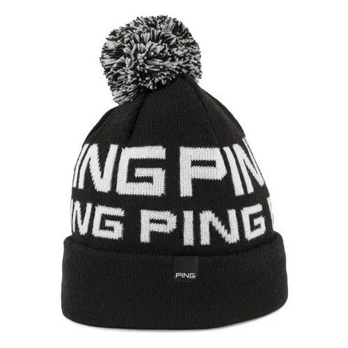 PING Logo Bobble II Knit Beanie