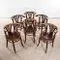 Vintage Bentwood Chairs, 1940s, Set of 6