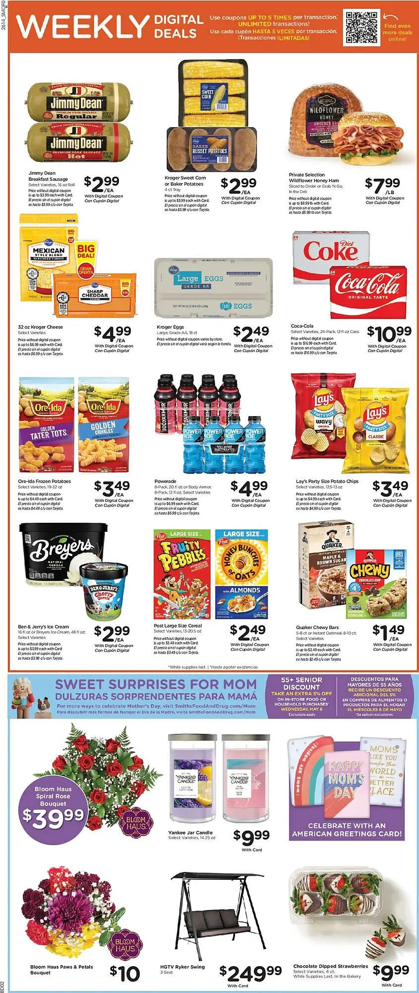 Weekly promotion Smith's weekly ad spanning from May 6 to May 12 2026 - Page 2 for Catalogue 365