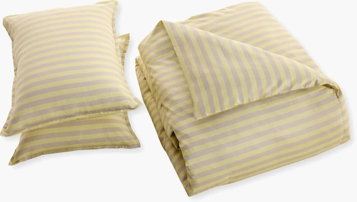Sand Stripe Duvet Set