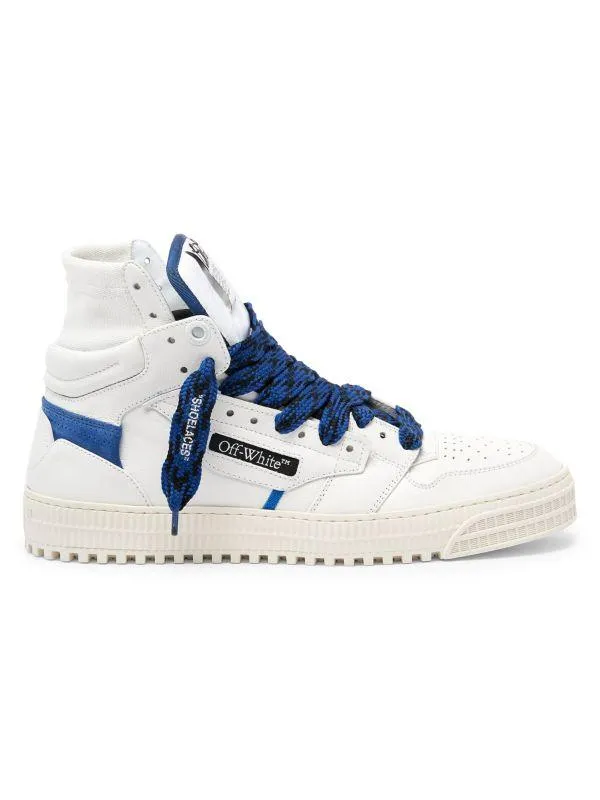 3.0 Off Court Leather High-Top Sneakers