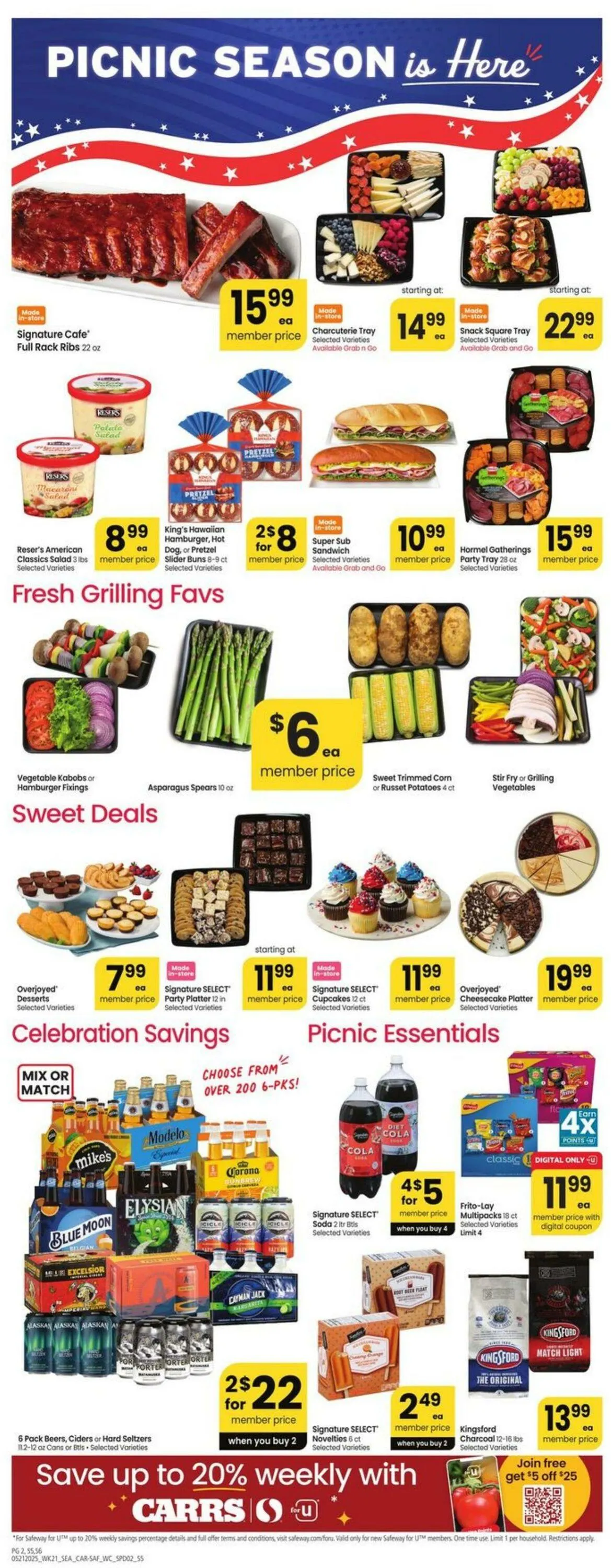 Weekly ad Carrs from May 21 to May 27 2025 - Page 2