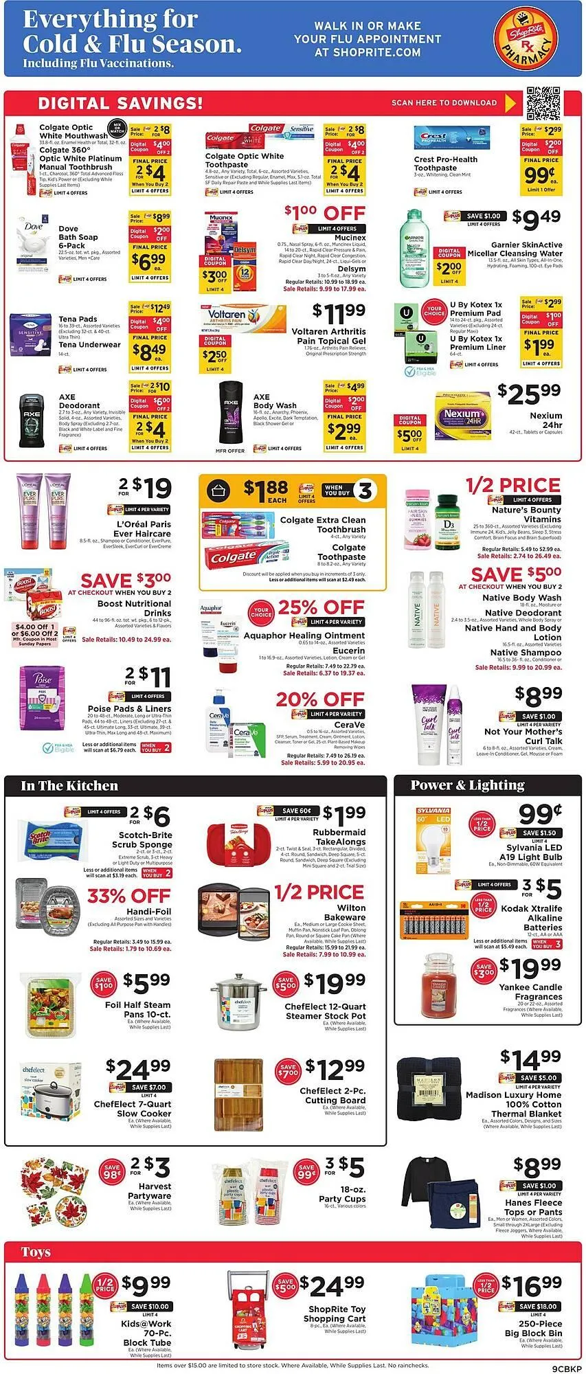 Weekly ad ShopRite flyer from November 6 to November 15 2025 - Page 10