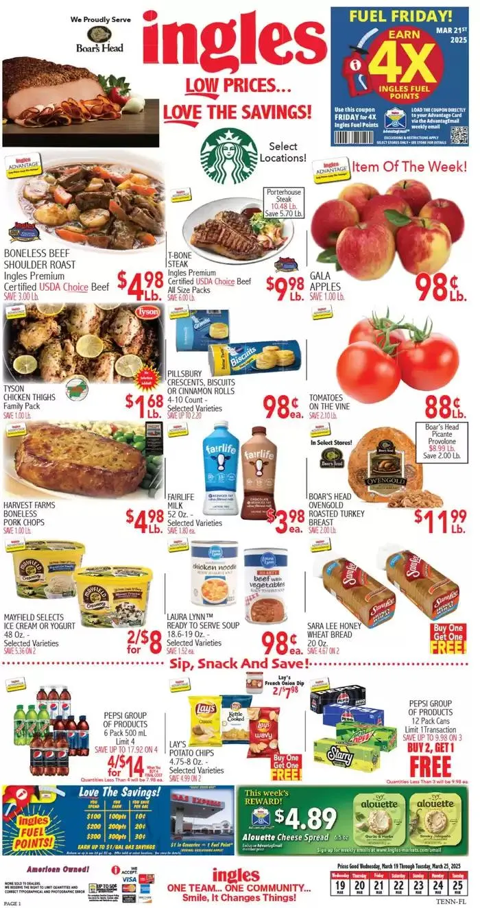 Weekly ad Great discounts on selected products from March 19 to March 25 2025 - Page 1