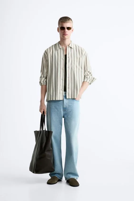 STRIPED POCKET SHIRT