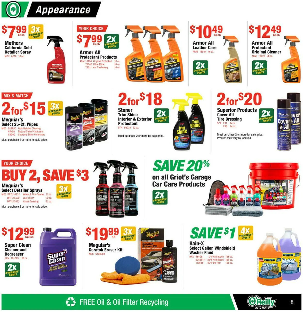 Weekly ad O’Reilly Auto Parts from August 27 to September 23 2025 - Page 8