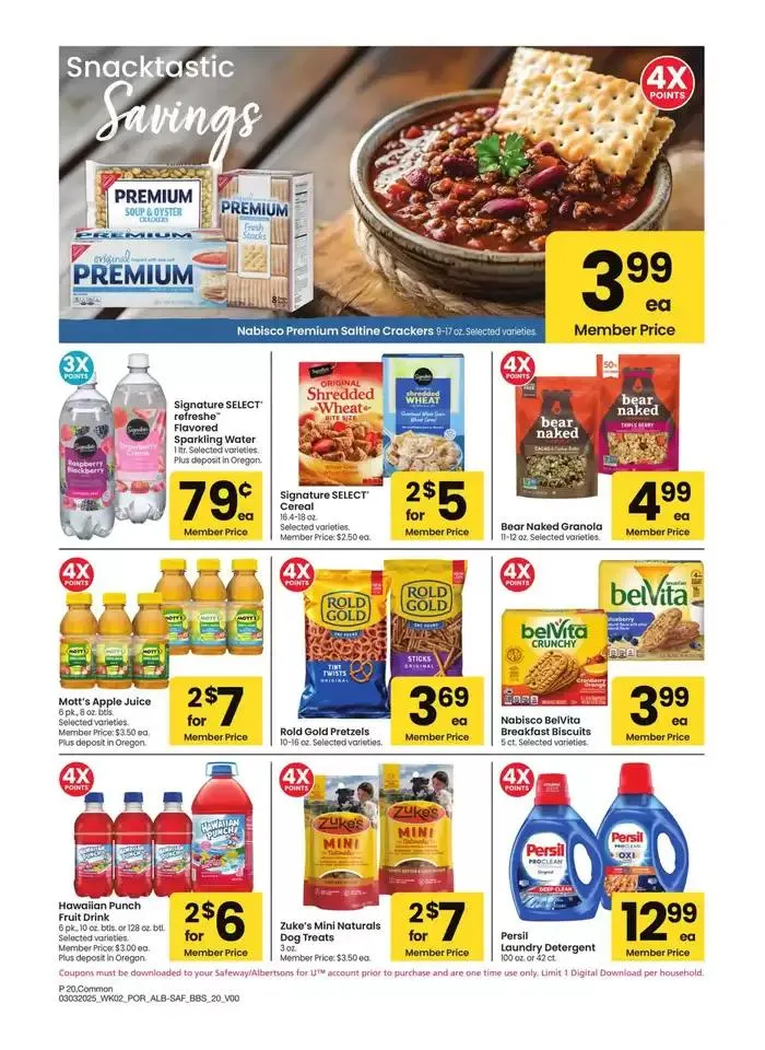 Weekly ad Albertsons - Portland - BBS from March 3 to March 30 2025 - Page 20