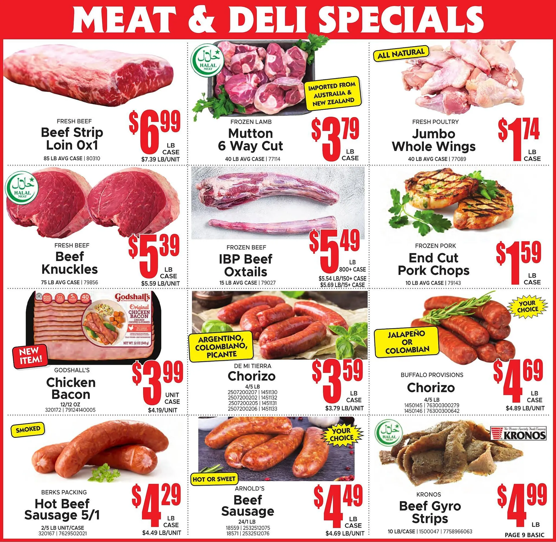 Weekly promotion Jetro flyer spanning from September 3 to September 18 2025 - Page 9 for Catalogue 365