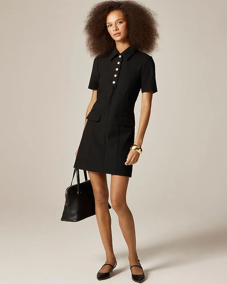 Parc dress in four-season stretch