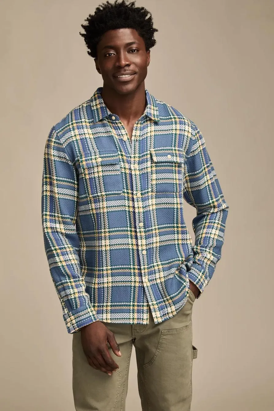 herringbone flannel humboldt utility shirt