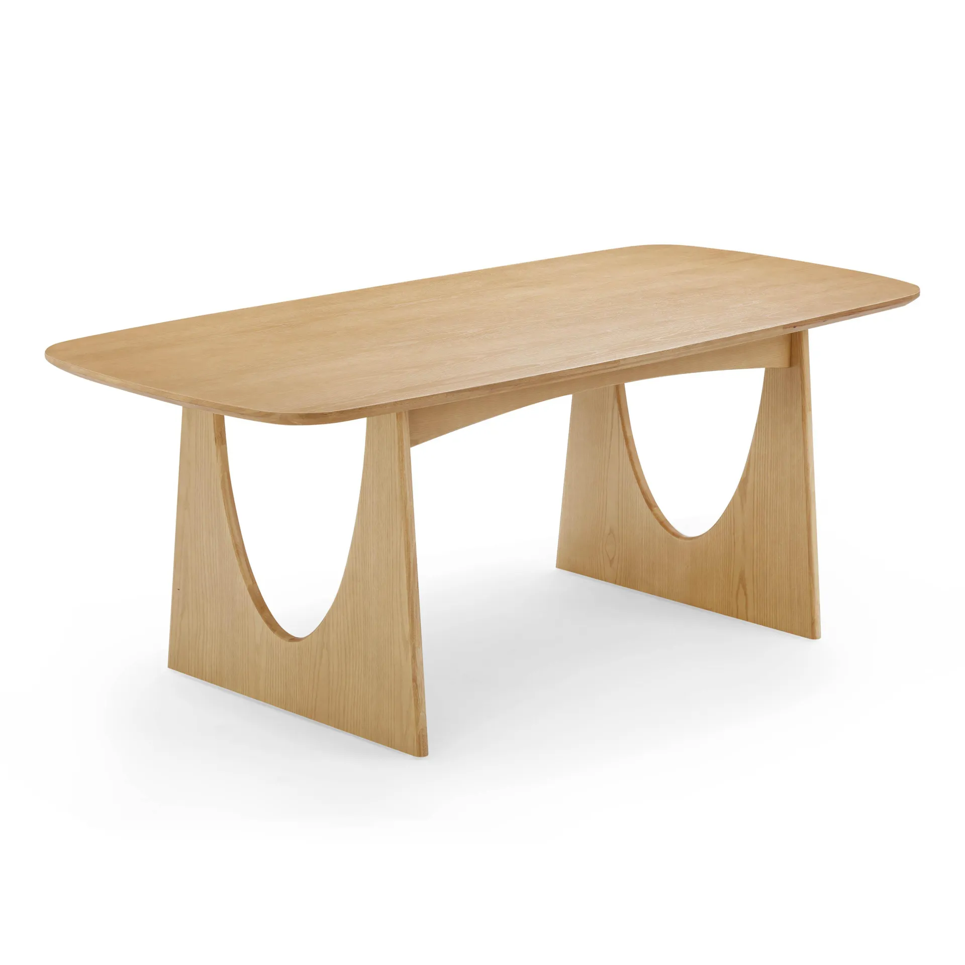 Cybill Natural Ash Rectangular Dining Table