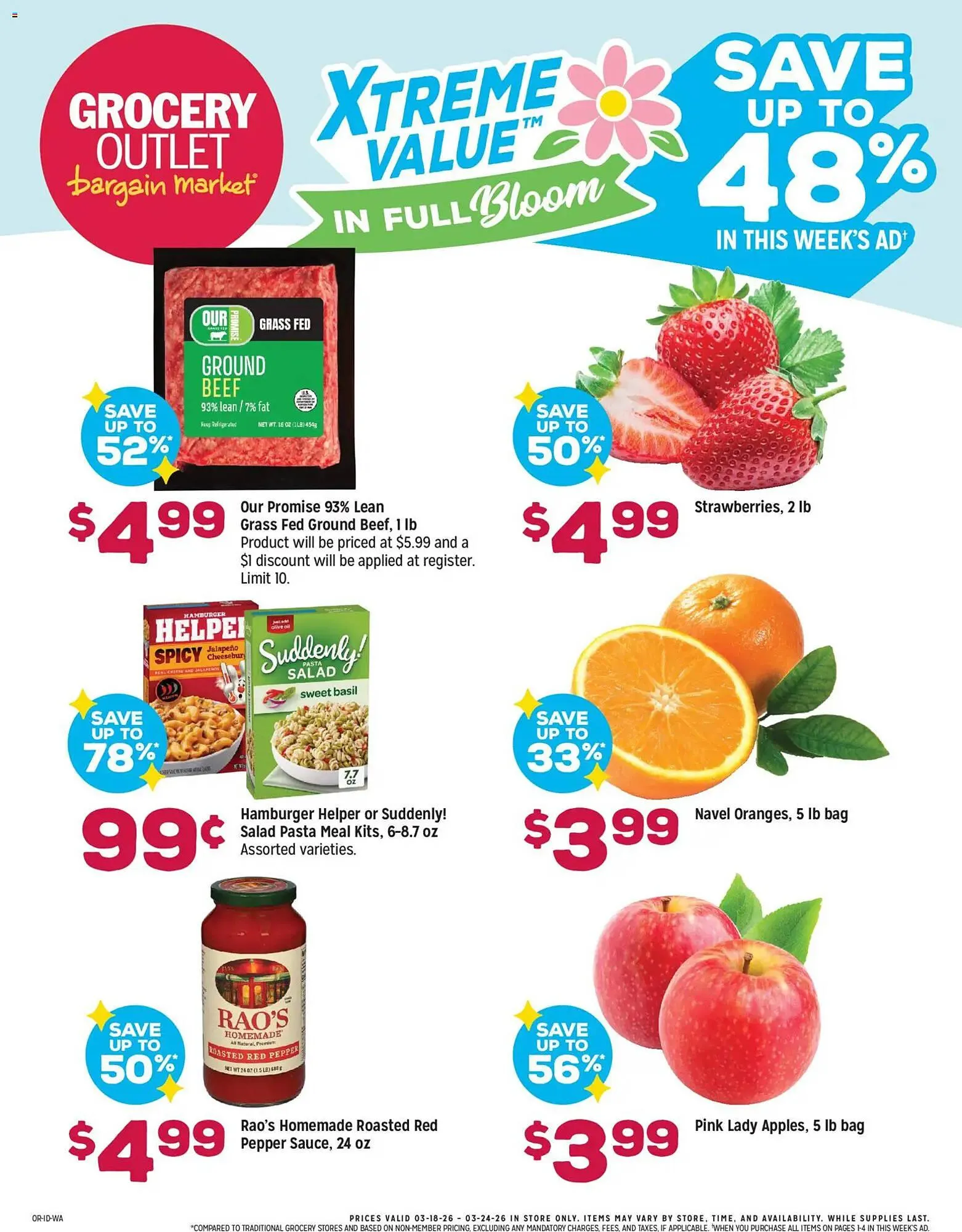 Weekly ad Grocery Outlet weekly ad from March 18 to March 24 2026 - Page 1