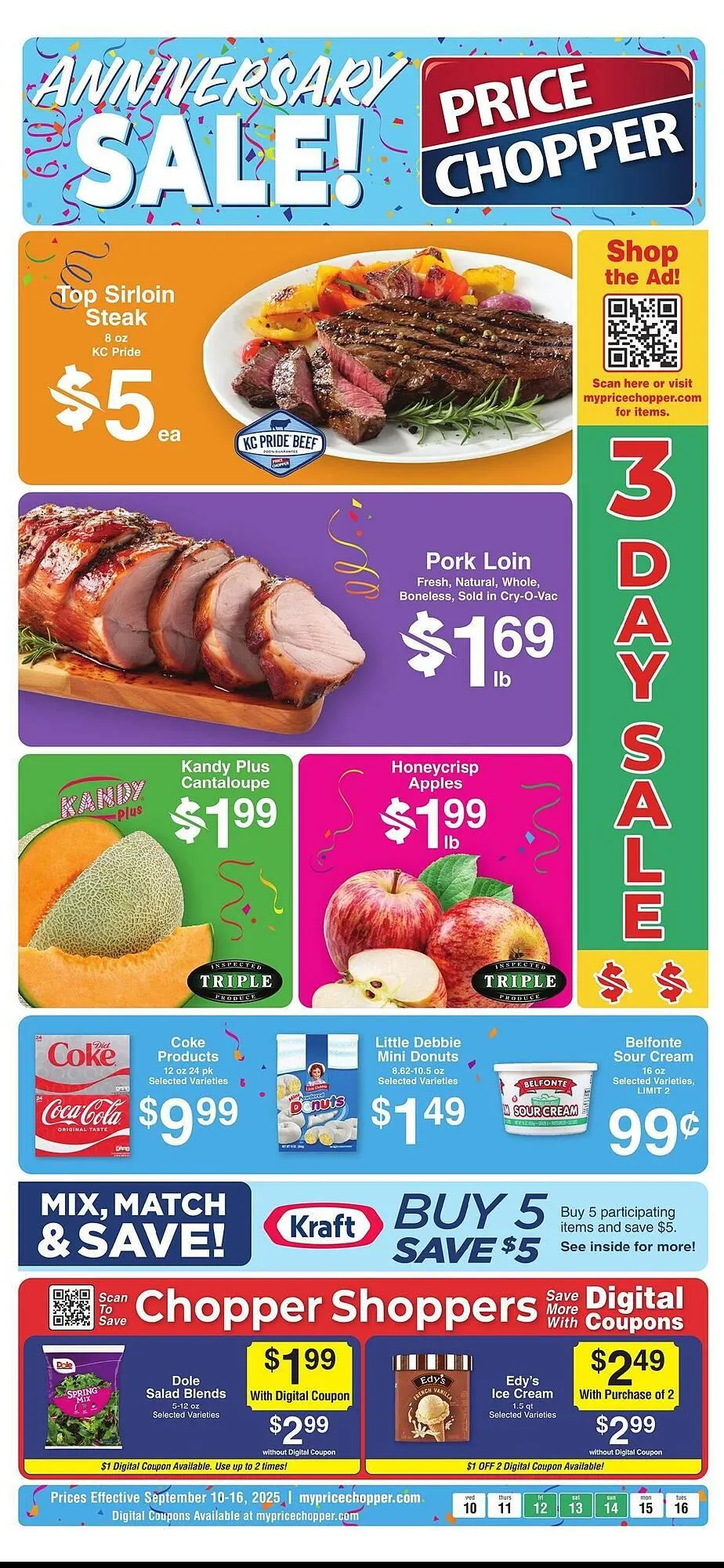 Weekly ad Price Chopper weekly ad from September 10 to September 16 2025 - Page 1