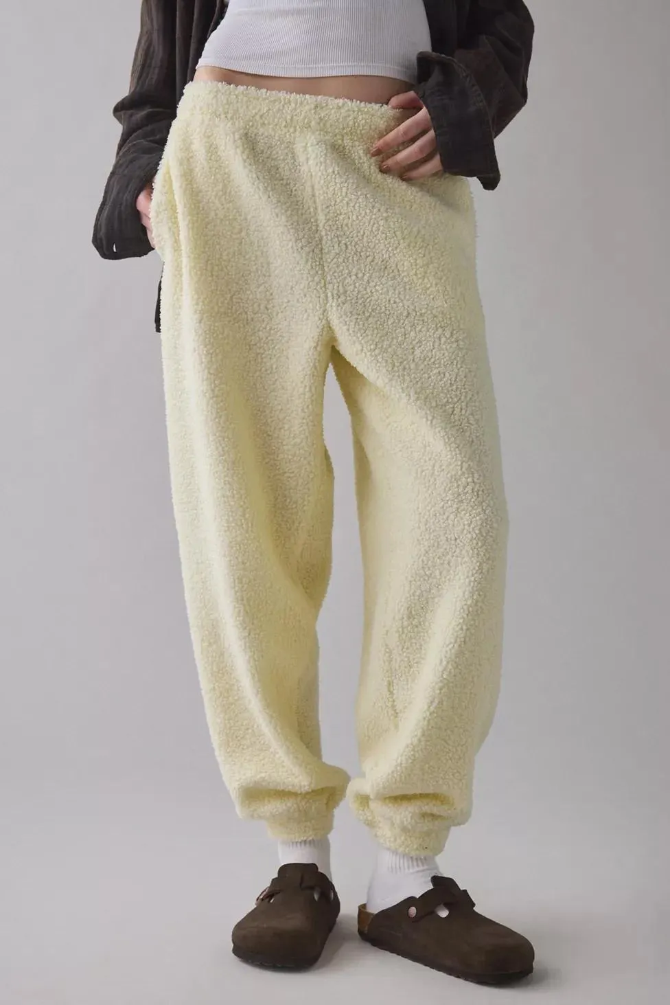 Out From Under Try Me Piled Fleece Slim Jogger Sweatpant