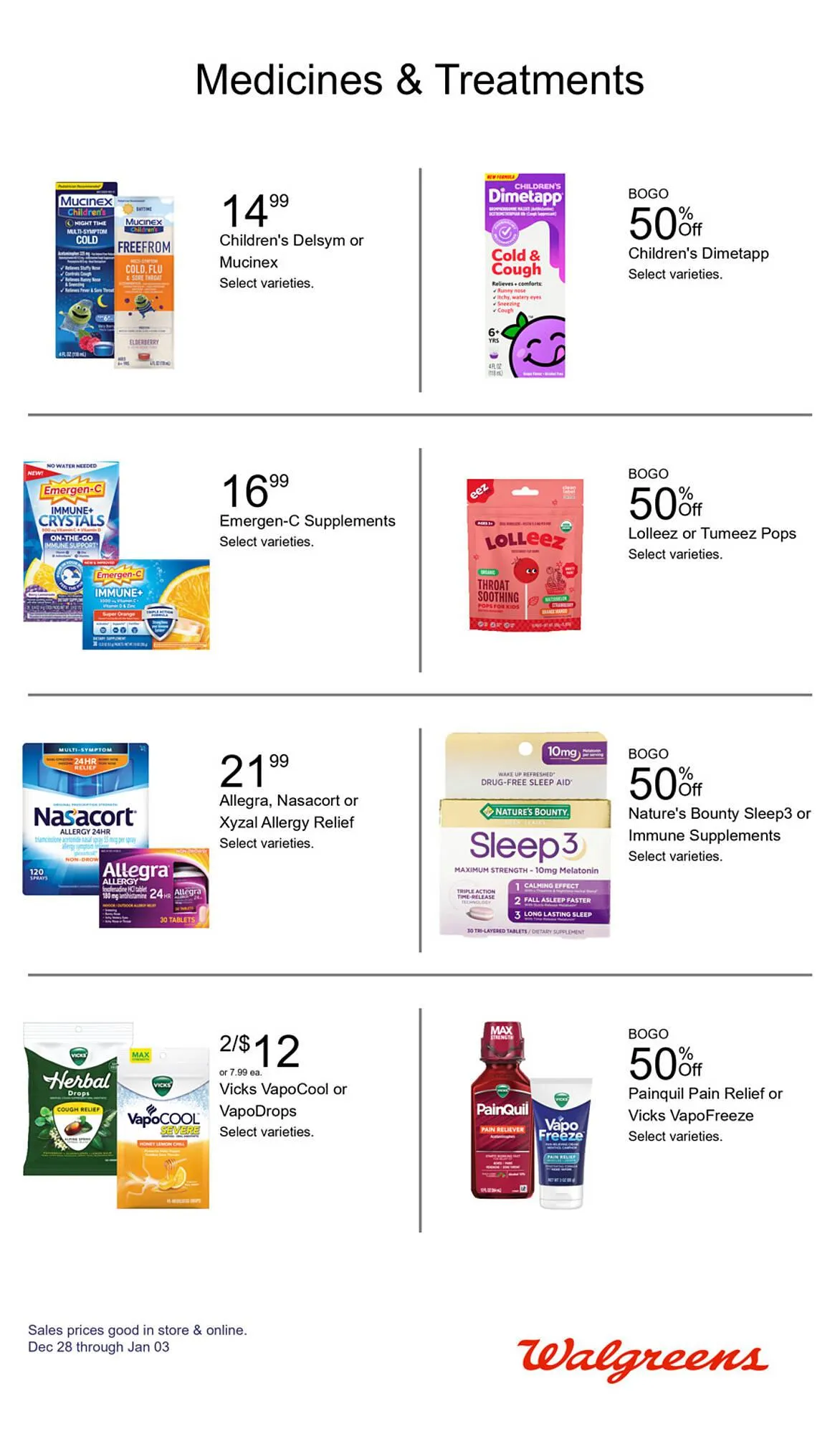 Weekly ad Walgreens weekly ad from December 28 to January 3 2026 - Page 16