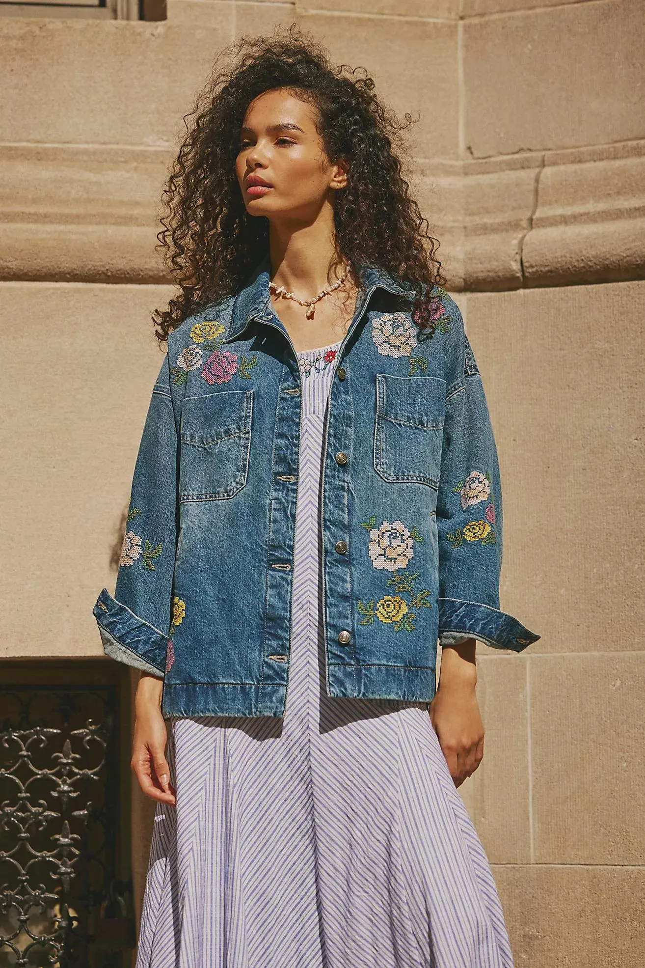 We The Free Madison City Embroidered Jacket
