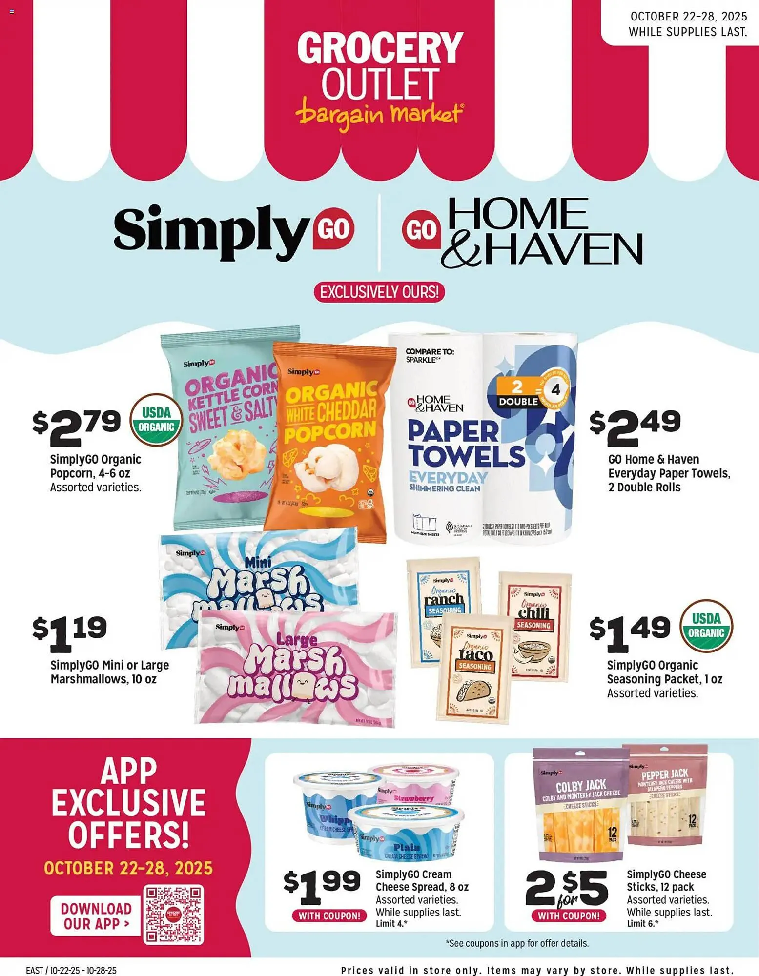Weekly ad Grocery Outlet weekly ad from October 22 to October 28 2025 - Page 1