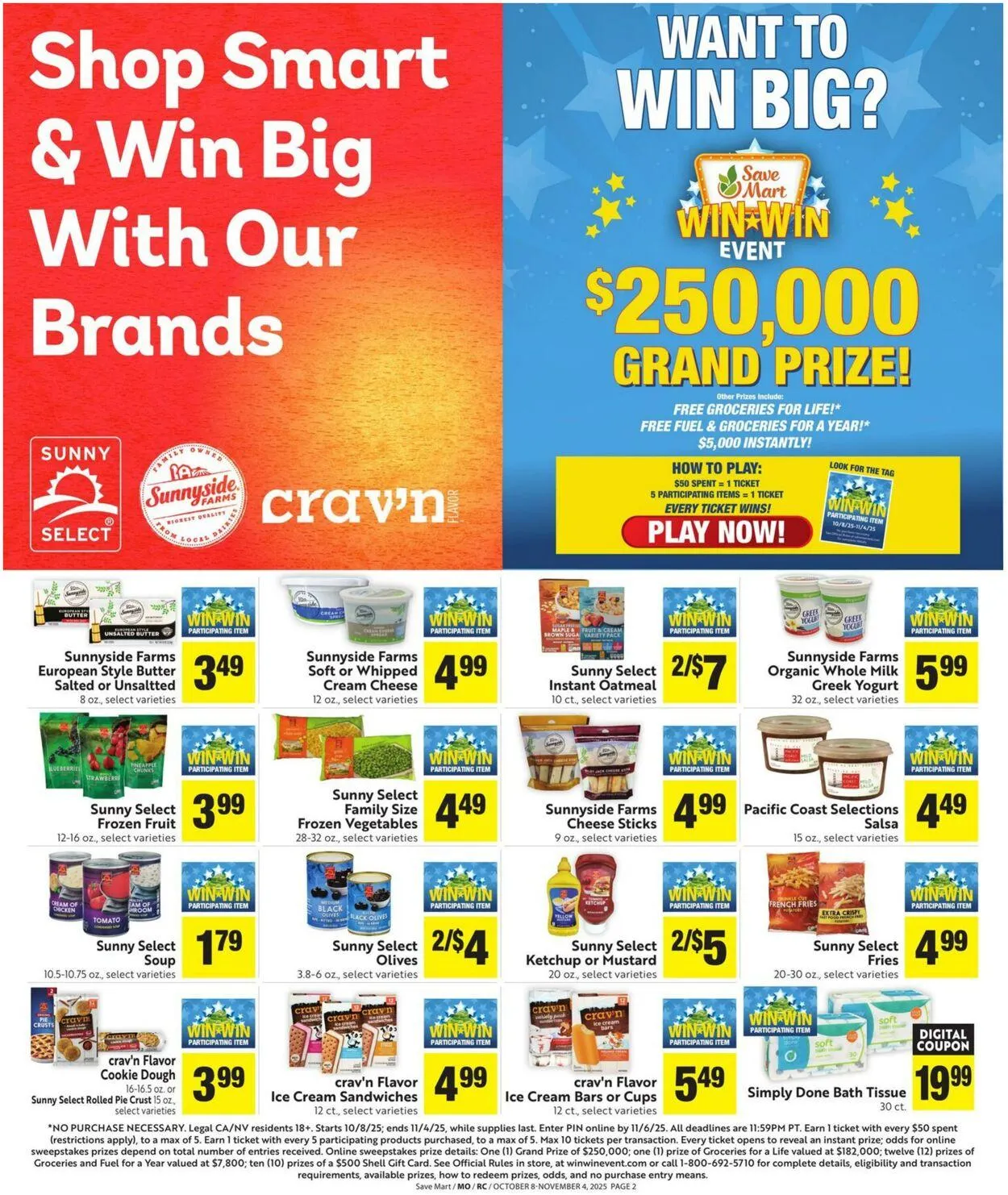 Weekly ad Save Mart Current weekly ad from October 8 to November 4 2025 - Page 2